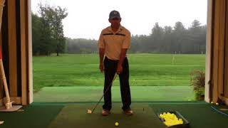 Golf Drill - Squaring Club Face on Inside Path