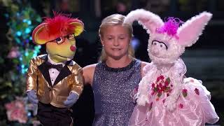 Darci Lynne: Kid Ventriloquist Sings With A Little Help From Her Friends - America's Got Talent  new