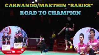 🇲🇨 Carnando/Marthin "BABIES" ROAD TO CHAMPION.. ‼️R16 TO FINAL || DAIHATSU INDONESIA MASTER 2023