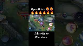 dyrroth🥵🔥 #mlbb #mobilelegend #video #gameplayproplayer #trendingshorts #youtubeshorts