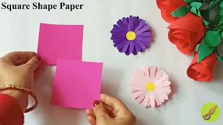 Design Flowers | Easy Paper Flowers  | Flower Making