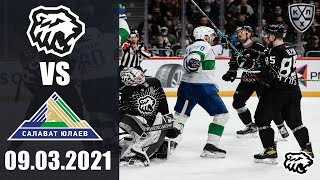 ТРАКТОР - САЛАВАТ ЮЛАЕВ (09.03.2021)/ ПЛЕЙ-ОФФ КХЛ/ KHL В NHL 20! ОБЗОР МАТЧА