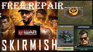 War Commander: SKIRMISH OFFICER 2 [ AVERY ] ONLY 2 UNIT/ FREE REPAIR