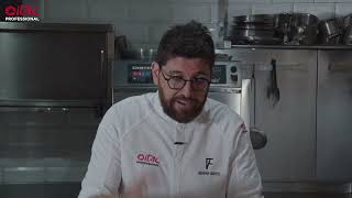 Sopa tibia de NUECES y setas en escabeche by Germán Carrizo | Itac Professional