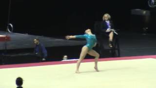 2014 Gymnix Event Finals Ellie Black FX