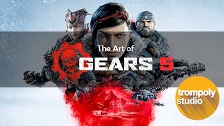 The Art of Gears 5 - Digital Art book review