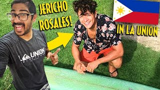 I met JERICHO ROSALES (Philippines Superstar) in LA UNION!