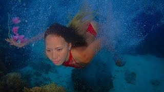 Yvette - TROPICAL UNDERWATER MODEL PHOTO SHOOT in Moalboal, Philippines