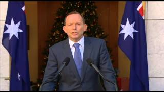 1 December 2014 - Tony Abbott Press Conference