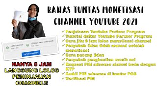 Tips lolos monetisasi dalam hitungan jam! lakukan ini biar cepat dimonetisasi😌