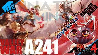 🔴[LIVE] Mir4 Valley War - Asia 241 -  名人堂 VS Devils Oct 5th ||| 3x Steam Key Giveaway