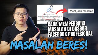 Cara Memperbaiki Bug Monetisasi Maaf, ada Masalah di Facebook Reels Terbaru dan Pasti Work