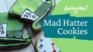 How to decorate Mad Hatter cookies