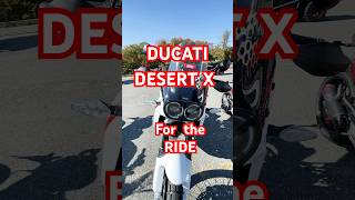 Ride a DUCATI DESERT X for a Real Adventure Ride