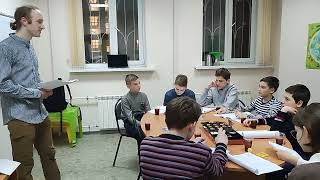 Репортаж об английском клубе для школьников на тему «Chit Chat» в Ворошиловском филиале