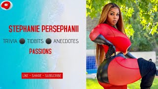 STEPHANIE PERSEPHANII NELSON 💎 CURVY PLUS SIZE FASHION MODEL BEAUTY LIFESTYLE FACTS TREND 💎 PASSIONS