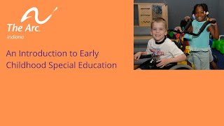 An Introduction to Early Childhood Special Education