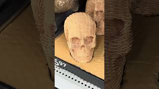 24-280 — Textured Decor Skulls 💀 Walmart 👻