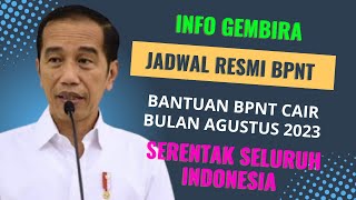 Jadwal terbaru bantuan bpnt cair serentak bulan Agustus 2023