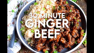 30 Minute Ginger Beef