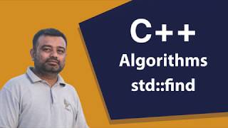 C++ find Algorithm | std::find