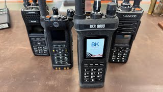 Comparing the BKR9000, VP8000, APX8000, and XL-200 all band radios. Pros and cons