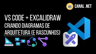 Visual Studio Code + Excalidraw: criando diagramas de arquitetura (e também rascunhos)