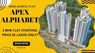 APEX Alphabet Noida Extension | 3bhk & 4bhk flats in Greater Noida West | 1629 Sq. Ft. Sample Flat