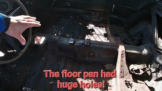 1971 Dodge Challenger R/T Floor Pan replacement