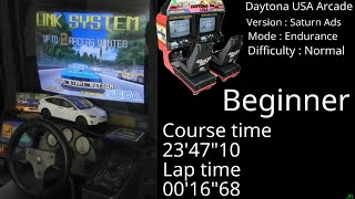 Mastering Daytona USA Arcade Beginner Endurance LIVE stream 2020-10-17