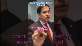 Senator Marco Rubio Destroys Anti Israel: 🇺🇸 🇮🇱