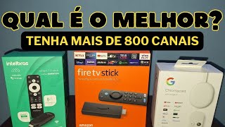 iZy Play, Fire Stick ou Chromecast 4? Qual o MELHOR Custo X Benefício em 2024? | Canais Ao Vivo