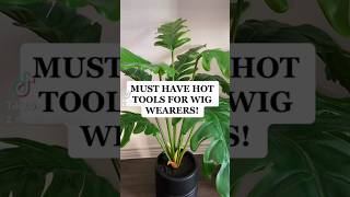 Hot tools used well will have that wig RIGHT. #wigtips #wigtipsandtricks