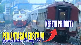 HANYA 30 MENIT‼️Argo Parahyangan Tambahan Priority PP hanya istirahat 30 menit di Stasiun Bandung