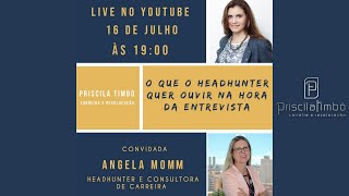 LIVE | O que o Headhunter quer ouvir na hora da entrevista?