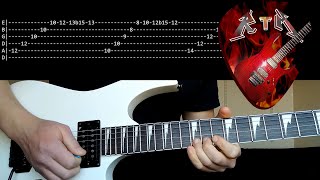 4:00 AM Guitar Solo Lesson - Avenged Sevenfold (with tabs)