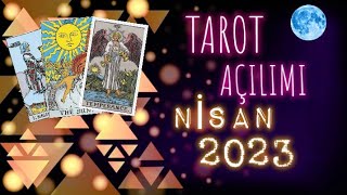 🔮TAROT FALI🔮NİSAN 2023|CESARETİN ŞANSINI GETİRİYOR|EVREN SENDEN YANA|GENEL..