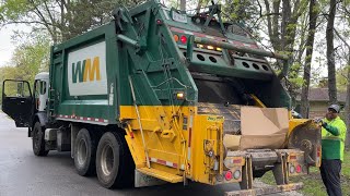 WM Heil Powertrak Rear Loader Garbage Trucks at the Cleanup