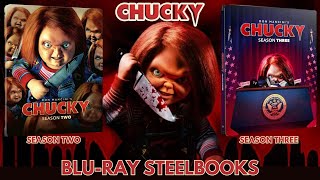 Chucky Season Two and Chucky Season Three Blu-ray Limited Edition Steelbooks