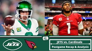 NY Jets lose to Cardinals in EMBARRASSING Fashion! | Postgame Recap & Analysis