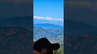 हिमालय पर्वत केसा दिखाता है सुबह | #himalayas #shortvideo #shorts #short