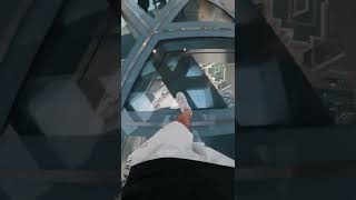 This skyscraper in Dubai has a glass floor at 220m #shorts