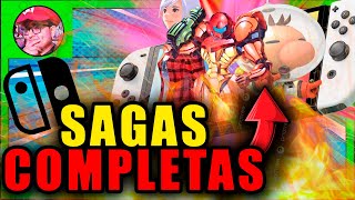 TOP 8 SAGAS COMPLETAS EN NINTENDO SWITCH || coch3_