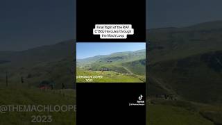 The final RAF C130J Hercules through the Mach Loop (14th of June 2023)