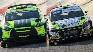 Monza Rally Show 2018 - Valentino Rossi vs Tony Cairoli [HD]