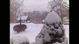 Snow Storm Time Lapse February 9th 2017