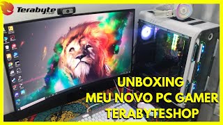 UNBOXING PC GAMER TERABYTESHOP - MEU NOVO SETUP 2022!