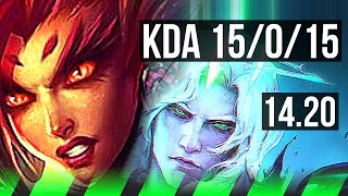 ZYRA vs VIEGO (JGL) | 15/0/15, Legendary, Rank 10 Zyra | KR Challenger | 14.20