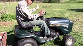 Decades Old Craftsman Lawnmower Does Work