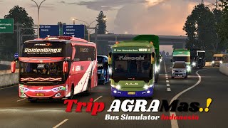 🔴[LIVE] AGRA MAS Golden Wings Trip Malam Jakarta Semarang || #bussimulatorindonesia #ets2indonesia